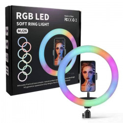 Soft Ring light RGB MJ26 +...